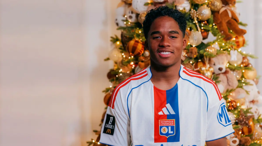 Endrick, nuevo futbolista del Lyon de Francia