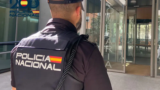 La Policía Nacional de España.