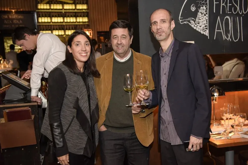 Marcela Baruch, Fernando Deicas y Manoel Beato