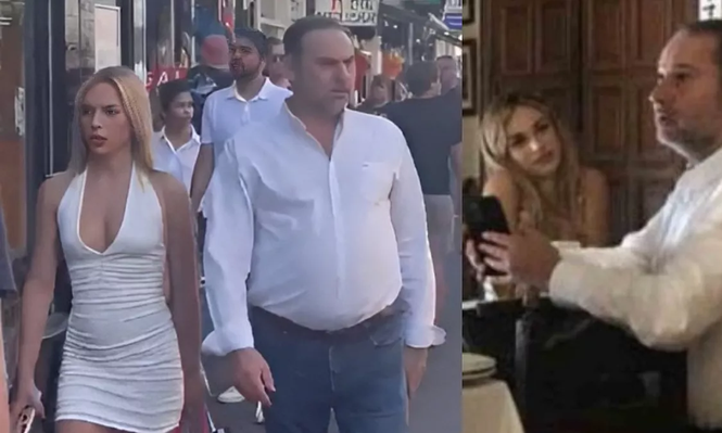 José Luis Ábalos junto a una de sus parejas.