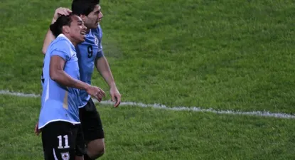 Palito Pereira y Luis Suárez