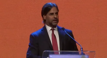 El presidente de la República, Luis Lacalle Pou.