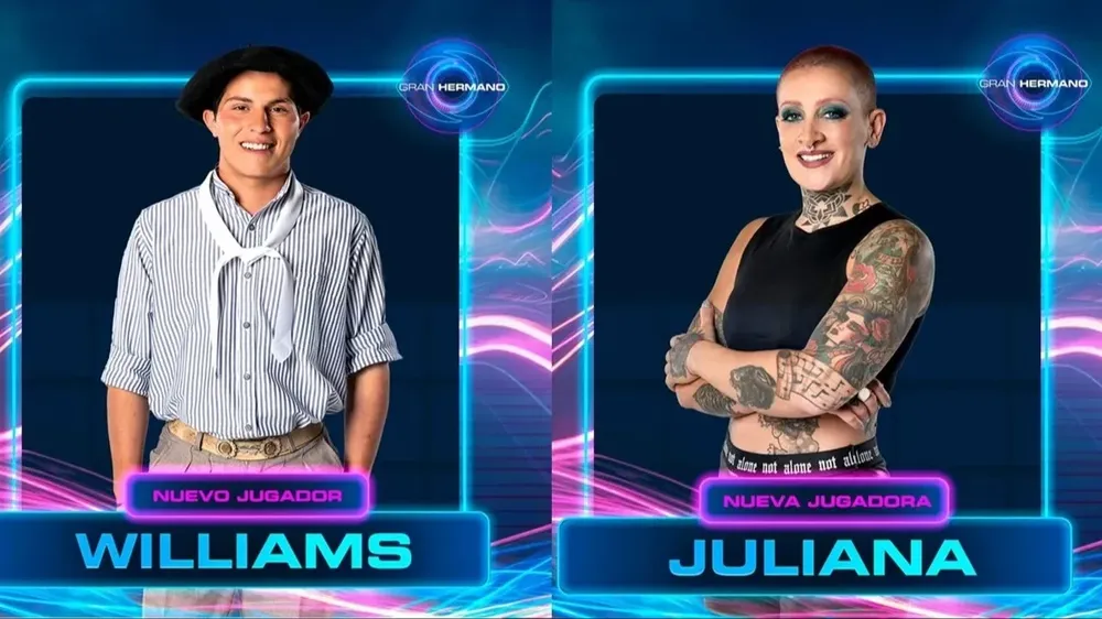 Williams y Juliana GH