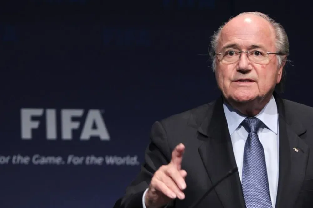 Joseph Blatter. presidente de la FIFA