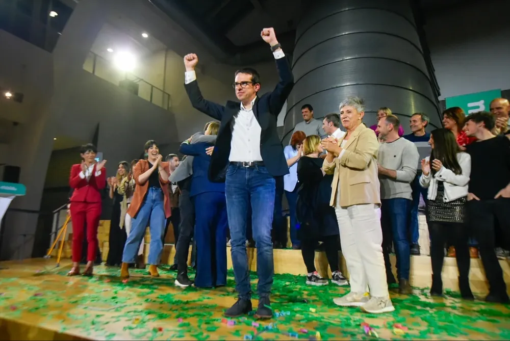 El candidato a lehendakari, Pello Otxandiano.