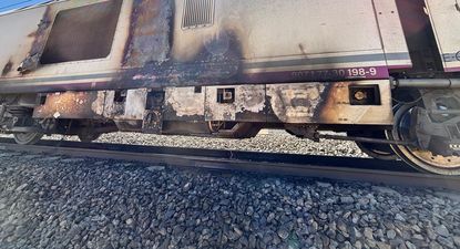 Restablecida la línea Madrid-Andalucía luego de la evacuación a 210 pasajeros por el incendio de un tren