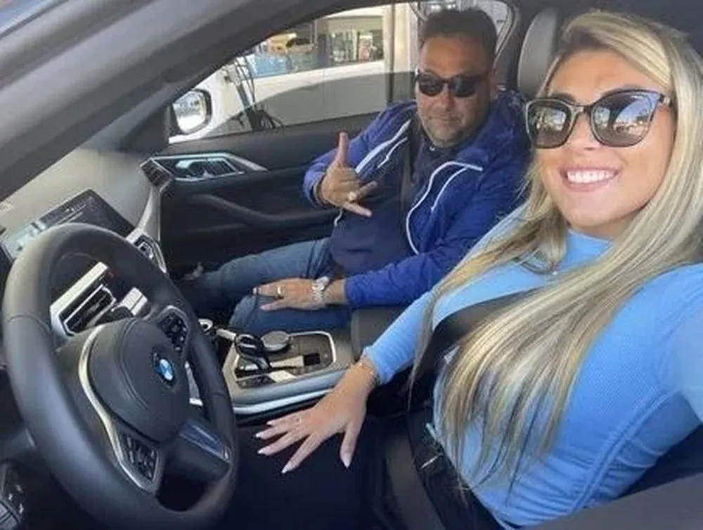 Romina Camejo y su expareja, Gonzalo Aguiar