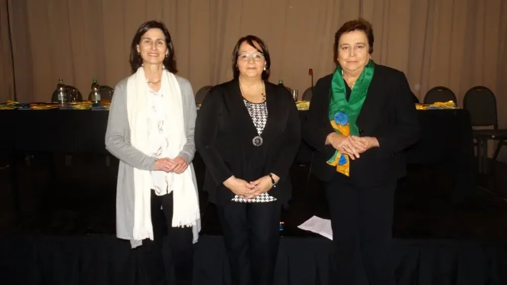 Eliana Bello, Cristina Ramos y Rosario Estrada