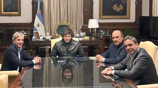 El jefe de Gabinete, Guillermo Francos, anunció la designación de Lisandro Catalán como nuevo ministro del Interior.