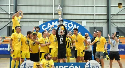 El festejo de Peñarol
