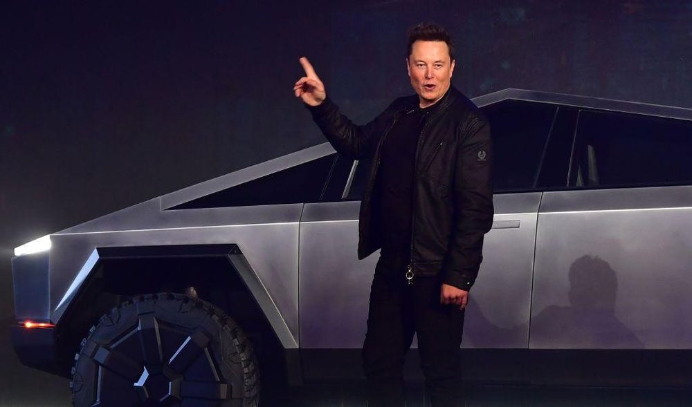 Musk presentó el Tesla Cybertruck en 2019.