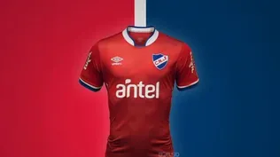 La nueva camiseta roja de Nacional