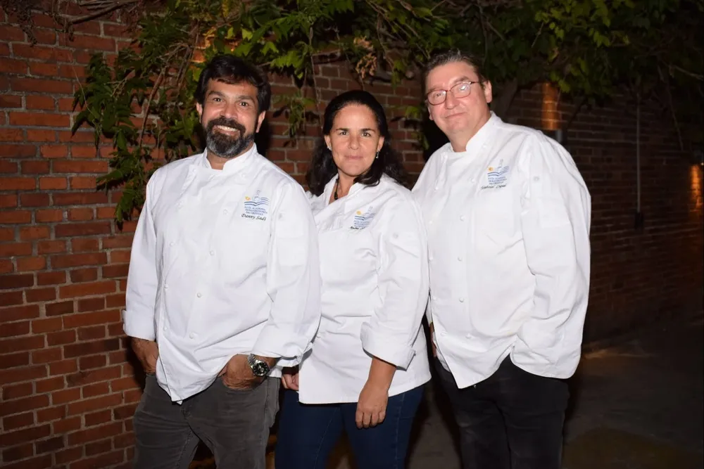 Danny Sadi, Andrea Celsi y Gabriel Coguel