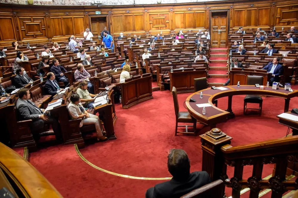 Foto de archivo. Cámara de Diputados, en el Palacio Legislativo (Montevideo)