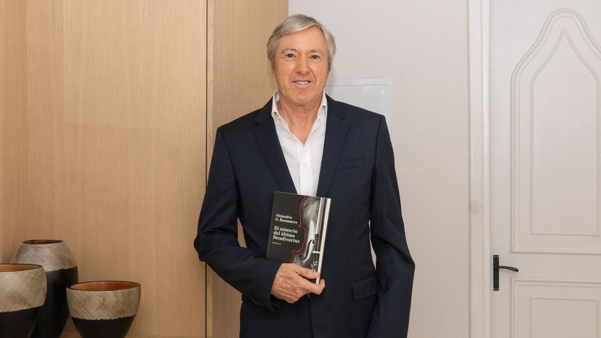 Alejandro G. Roemmers, el empresario argentino que se reinventó como escritor con "El misterio del último Stradivarius