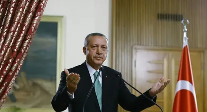 El presidente de Turquía Recep Tayyip Erdogan.