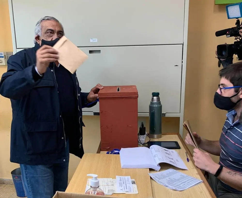 El exintendente y candidato por Río Negro Omar Lafluf