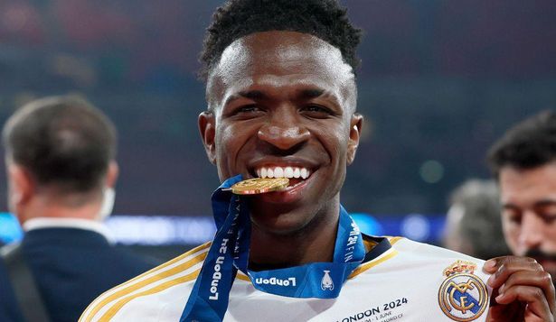 Vinicius Jr ganó con el Real Madrid la Liga de Campeones este año ante el Borussia Dortmund.