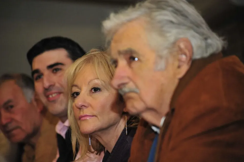 Carolina Cosse y José Mujica