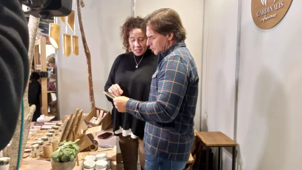 Lacalle Pou en la Expo Uruguay Sostenible