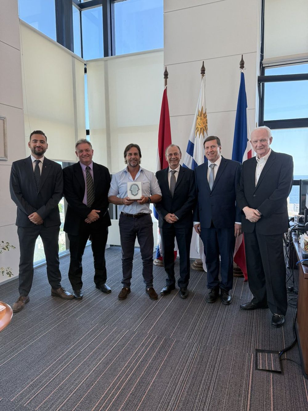 Bnai Brith Uruguay y Lacalle Pou