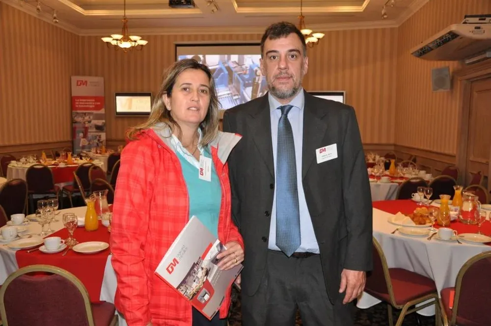 Sandra Sanguinetti y Federico Berni