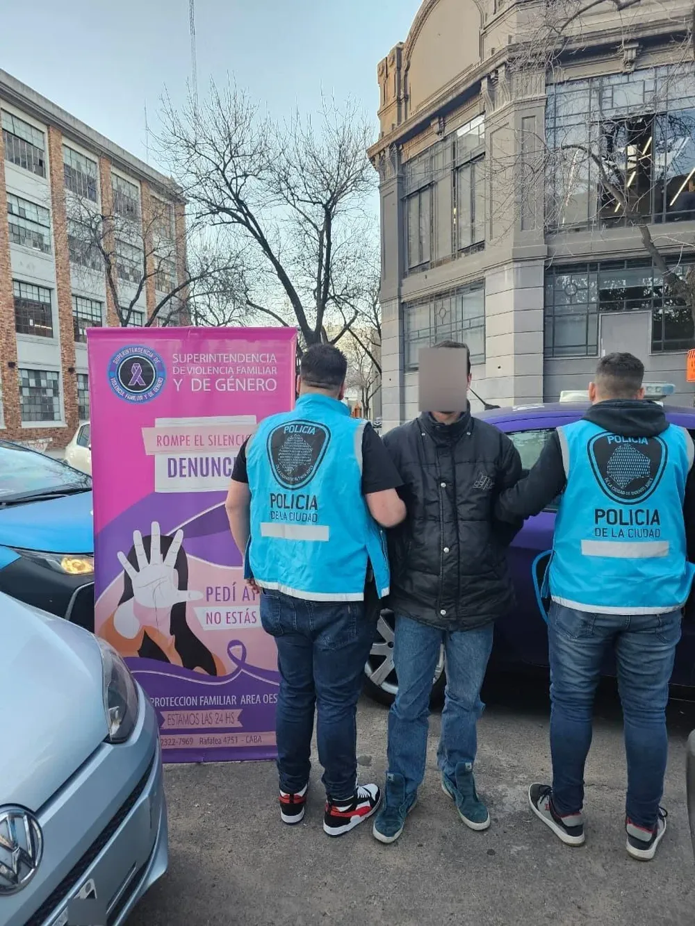 Detuvieron al presunto agresor