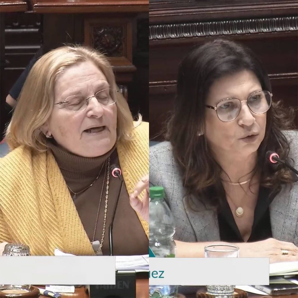 Bianchi y Rodríguez en la sesión de este miércoles