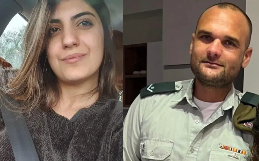 Los cuerpos de Eden Zacharia y el suboficial Ziv Dado fueron recuperados en un operativo del ejército israelí.