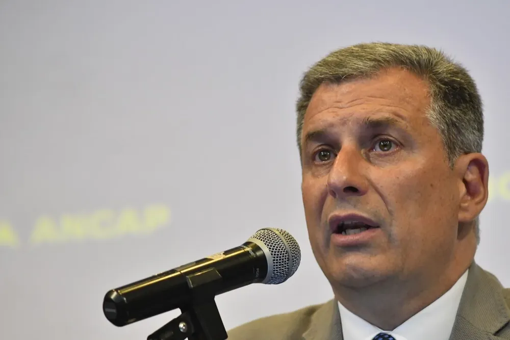 Alejandro Stipanicic, presidente de Ancap