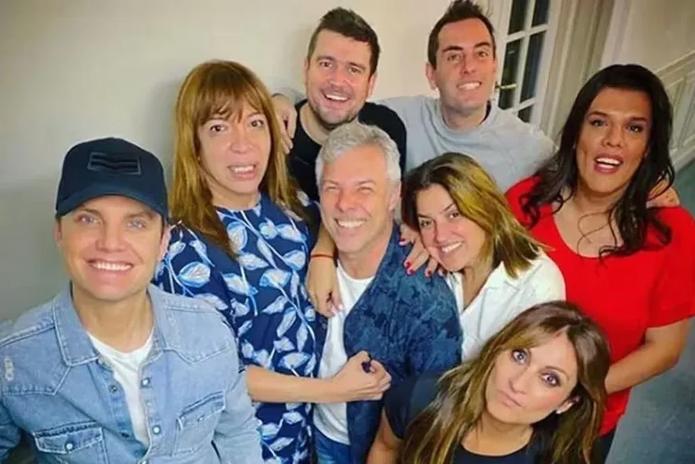 Marcela Tauro y Lizy Tagliani cuando eran compañeras en la radio