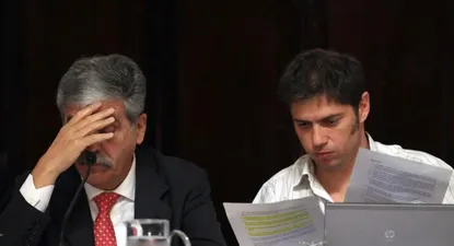 Julio de Vido y Axel Kicillof