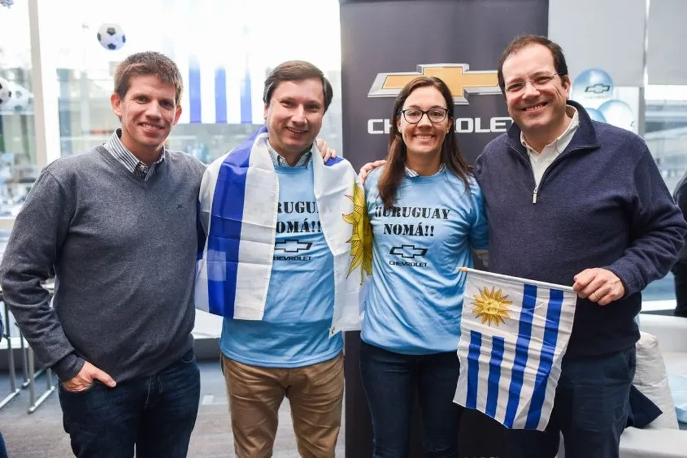 Felipe Klimas, Claudio DAgostini, María José Muller, Enrique De Martini