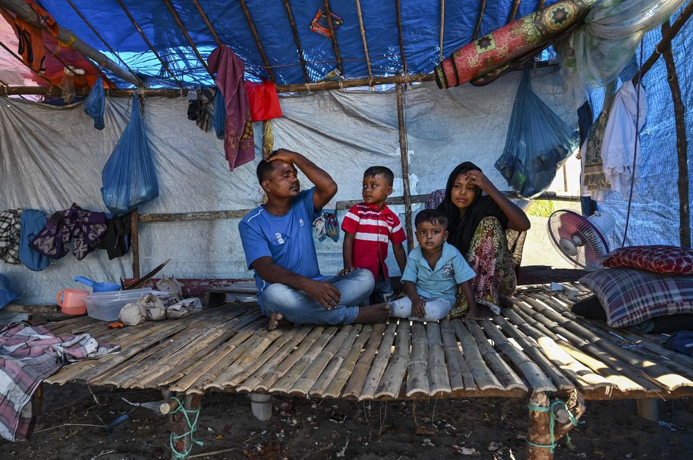 Comunidad Rohingya (Foto: CHAIDEER MAHYUDDIN / AFP)