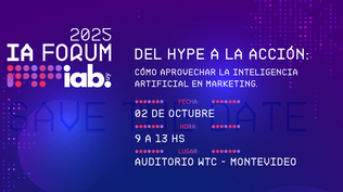Llega a Uruguay el primer gran foro de IA y marketing: ocho expertos revelan cómo usar la inteligencia artificial para vender más