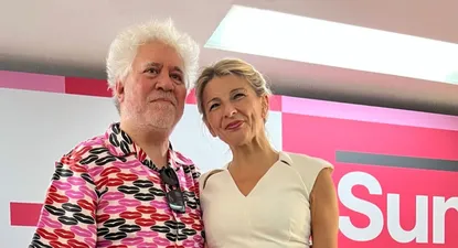 Díaz consiguió el respaldo del cineasta, Pedro Almodóvar.