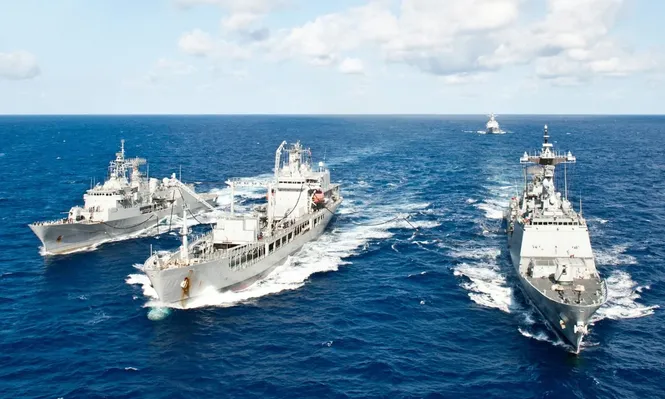 Maniobras militares de China.