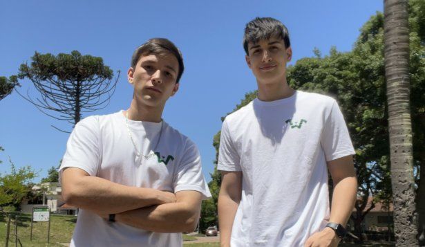 Andrés Viera y Lucas Tejería, creadores de&nbsp;Walkito﻿