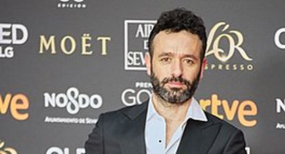 El director Rodrigo Sorogoyen en la presentación de la serie Los años nuevos en el Festival de Cine de Venecia. EFE