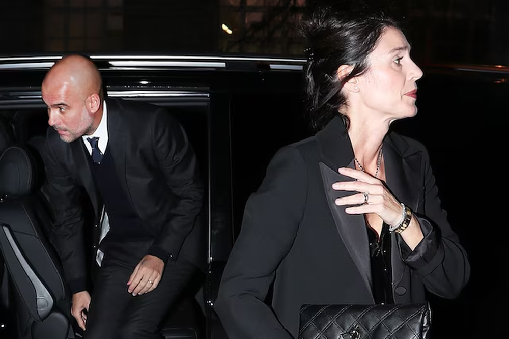Pep Guardiola y Cristina Serra