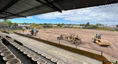 Foto de archivo de las obras en Las Acacias
