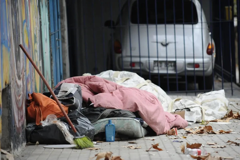 Foto de archivo: desde el Mides informaron que en la noche del jueves se ocuparon 1570 cupos en refugios nocturnos