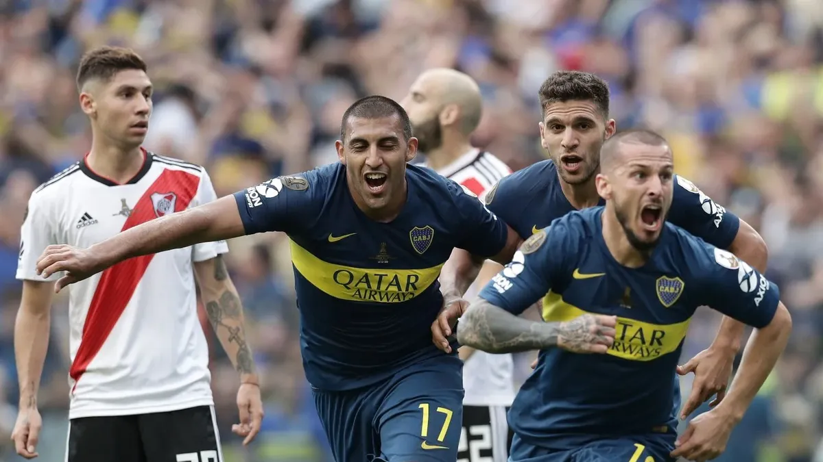 En un partidazo, Boca y River empataron 2-2