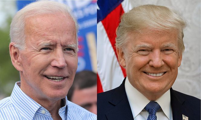 Joe Biden y Donald Trump