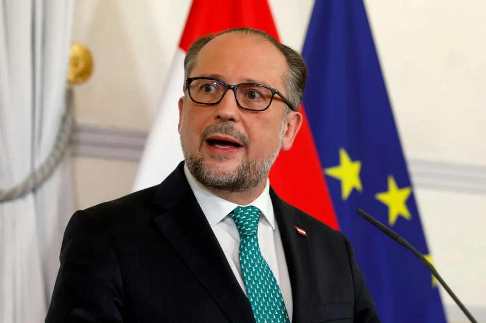 El ministro de Exteriores de Austria, Alexander Schallenberg