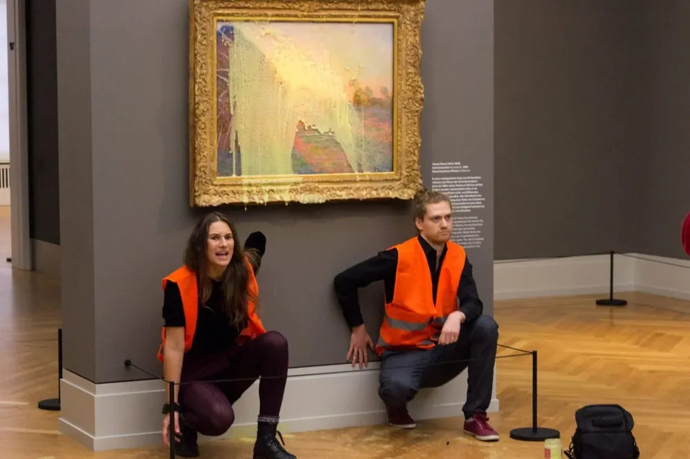 La policía alemana llevó a cabo una serie de operativos contra miembros del movimiento ecologista Última Generación (Letzte Generation)