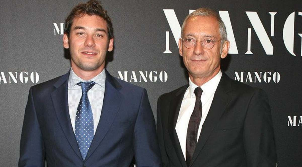 Isak Andic, fundador de la marca de moda Mango y su hijo Jonathan.