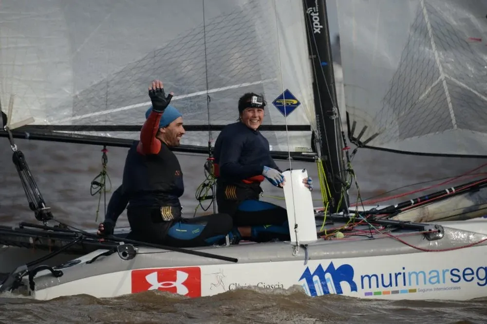 Pablo Defazio y Dominique Knuppel