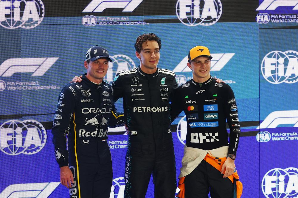 Pole position de George Russell