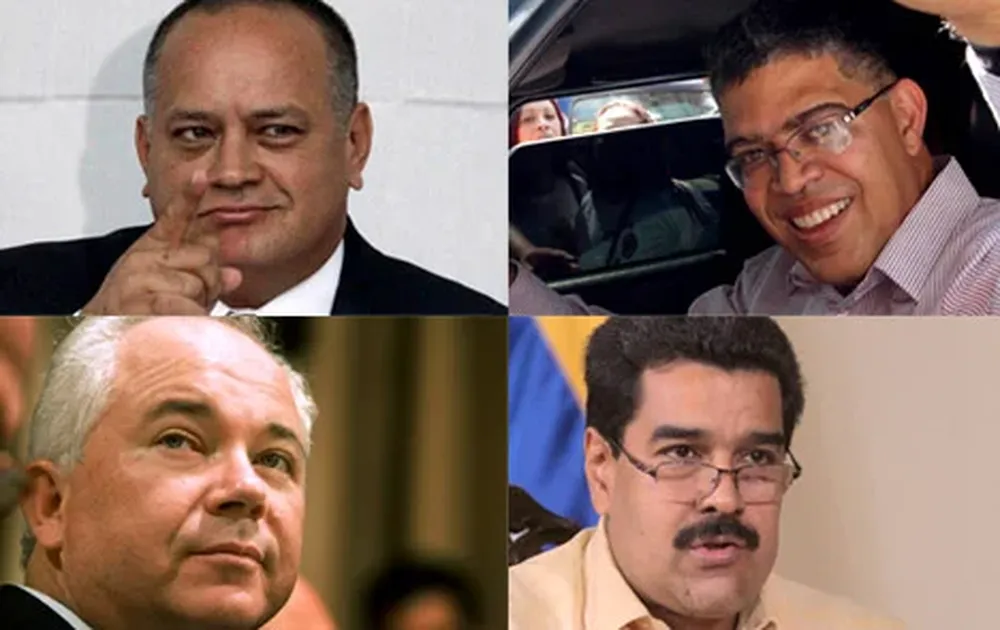 Cabello, Ramírez, Maduro y Jaua
